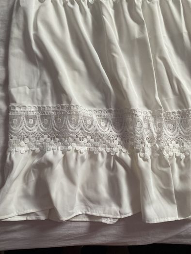 Winter white size 10/12 maxi dress
