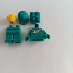 LEGO Dark Turquoise Spaceman