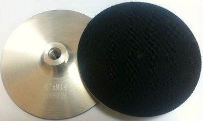 Aluminium Velcro Backer,Back Holder 6",150mm for Granite, Marble Polishing Pads