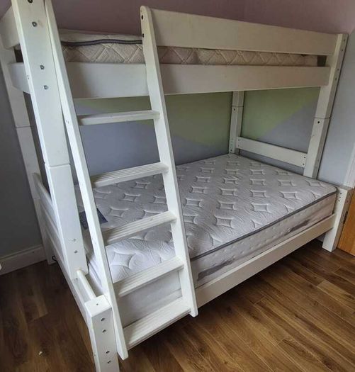 Kidz Bunk Bed, sold with 4ft Double Mattress (Bottom Bunk)