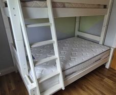 Bunk Bed (Kidz) with 4ft bottom bunk, (sold with Mattress for Bottom Bunk)