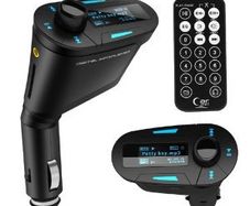 Car Kit MP3 Player Wireless FM radio Transmitter Modulator LCD USB Remote Controller