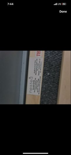 Nested cot bed soretto
