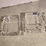 Rare find This is a 24% lead crystal box made in Italy Engraved by Dublin crystal 2000 Ireland Glass Trinket Box. Highly Collectable. Image 8