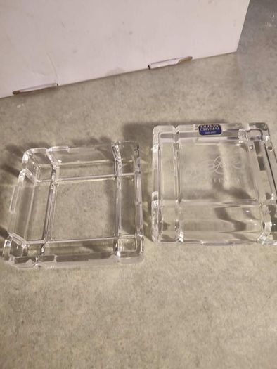 Rare find This is a 24% lead crystal box made in Italy Engraved by Dublin crystal 2000 Ireland Glass Trinket Box. Highly Collectable.