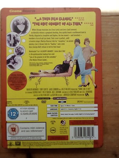 Some Like It Hot - Steelbook Limited Edition - 2007 Release