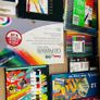 HUGE cache of mixed art materials Image 9