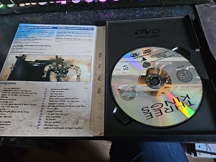 Three Kings DVD