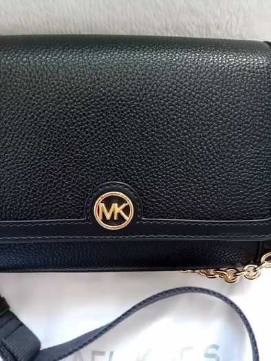 Michael Kors Freya small convertible Pebbled Leather Crossbody Bag - Black - BNWT RRP 250