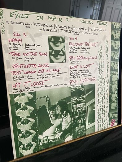 The Rolling Stones Exile on Main Street 2LP orig press records vinyl