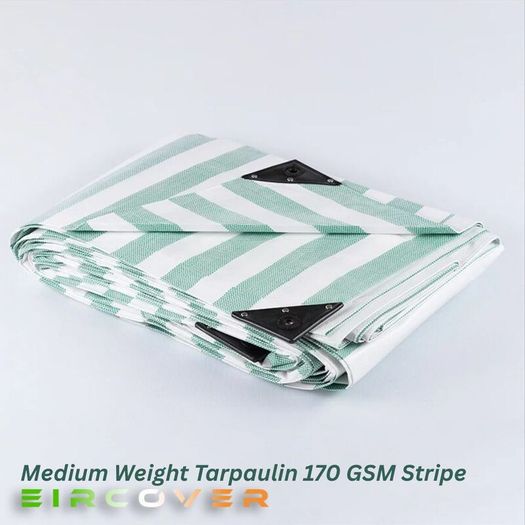 Medium Weight Tarpaulin 3m x 4m (10' -13') 170 gsm