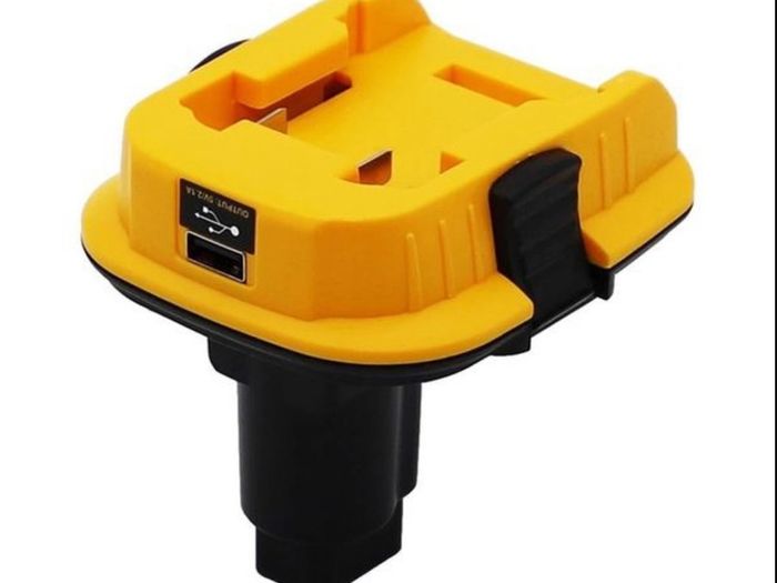 Battery Adapter Converter for DEWALT 18V Tools 20V Max Lithium Ion Battery Power Bank Function USB