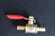 Brass Small ball valve gas water oil air free viewing