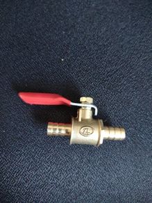 Brass Small ball valve gas water oil air free viewing