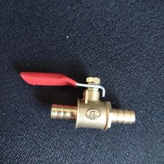Brass Small ball valve gas water oil air free viewing