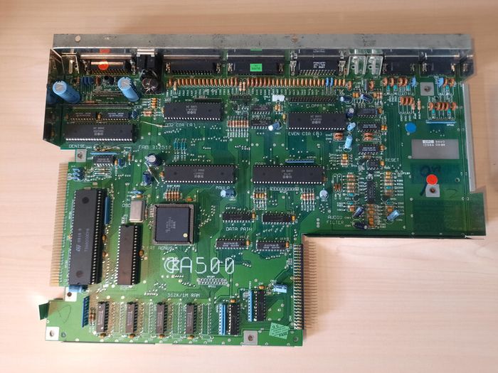 Commodore Amiga 500 Rev 6A Motherboard