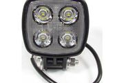 LED Work Light Fortpro Square 4 Leds Waterproof High Power Lights | F235303