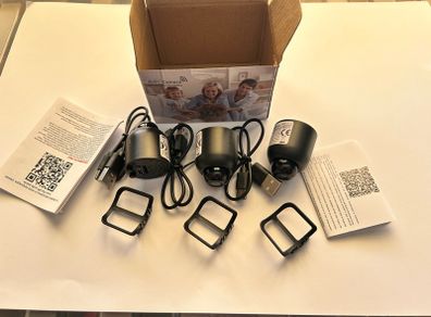 Smart Mini Security Camera 3 camera pack