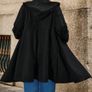 BNWT Black Coat with a Hood size 20 + matching scarves available Image 4
