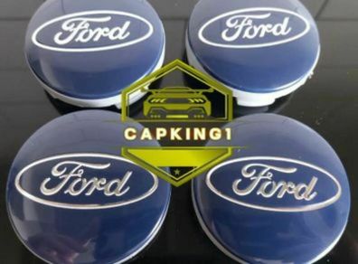 4 x Ford Centre Caps - Free Post