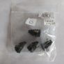 (New) Scalextric C8145: 4x Black Short Stem Guide Blade Image 2
