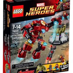 Lego Marvel Superheroes 76031: The Hulk Buster Smash (2015) 100% Complete W/BOX