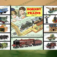 Hornby O Gauge memorabilia tin metal sign
