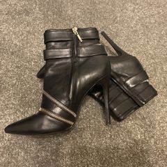 Zara heeled boots