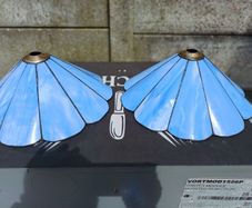 Vintage Stained Glass Ceiling Shades