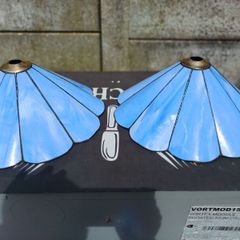 Vintage Stained Glass Ceiling Shades
