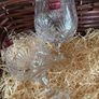 A pair of crystal brandy glasses/snifters. Image 5