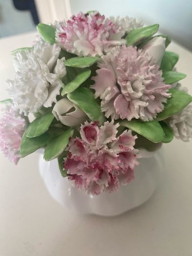 Beautiful large  carnation posy by by Royal  Adderley