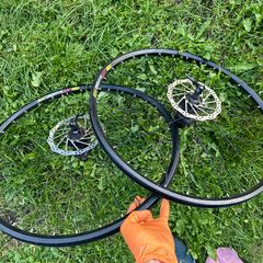 Mavic MX317 disc set of MTB 26 inch wheels Shimano