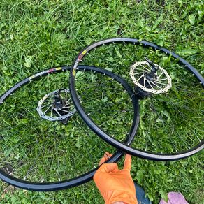 Mavic MX317 disc set of MTB 26 inch wheels Shimano