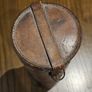 Leather Pouch Canister WWI?? For Binoculars? Thermos Flask? Huntsman Flask Case? Image 2