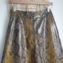 Zara Snake Print Faux Leather Skirt Size S Image 9