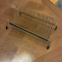 Vintage vinyl record storage