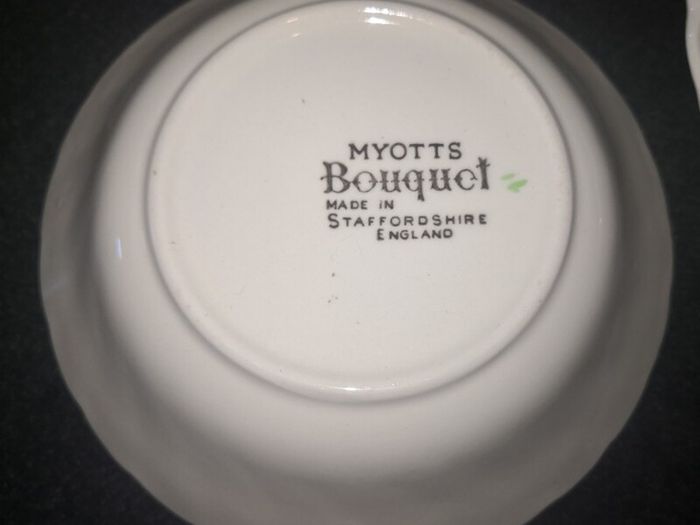 Beautiful Myott s Bouquet set