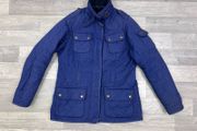 Barbour International Tourer Fleece Lined Quilted Jacket Womens 12