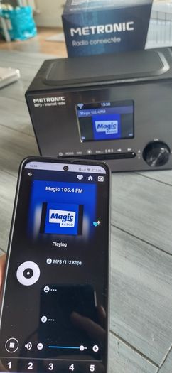 Internet Radio WiFi Dab with adapter Brand New Working perfectly