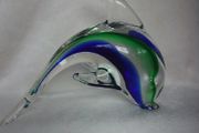 Murano glass dolphin.