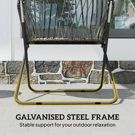 Patio Bistro Set Folding Patio Furniture Set with 2 Chairs and Table