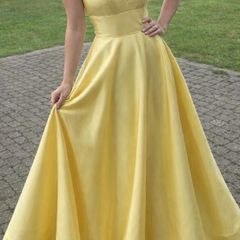 Yellow Debs Dress