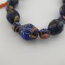 Vintage Venetian Style Floral & African Glass Beads Necklace Image 3