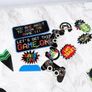 Pre Owned Gamer / Minecraft Style Birthday Party Decorations Bundle Set Image 4