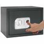 Digital Safe with Lock Dark grey 35 x 25 x 25 cm Steel Image 10