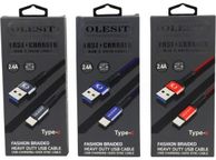 main image for ad 4757 Olesit 3m Type-C Fast Charger USB-C Data Cable