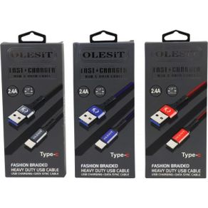 4757 Olesit 3m Type-C Fast Charger USB-C Data Cable