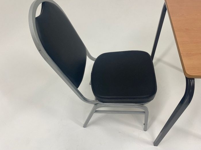 desk and chair
