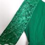 Ollie & Mac Emerald Green Lace Top Skirt Co-ords 14UK/42EU Image 4